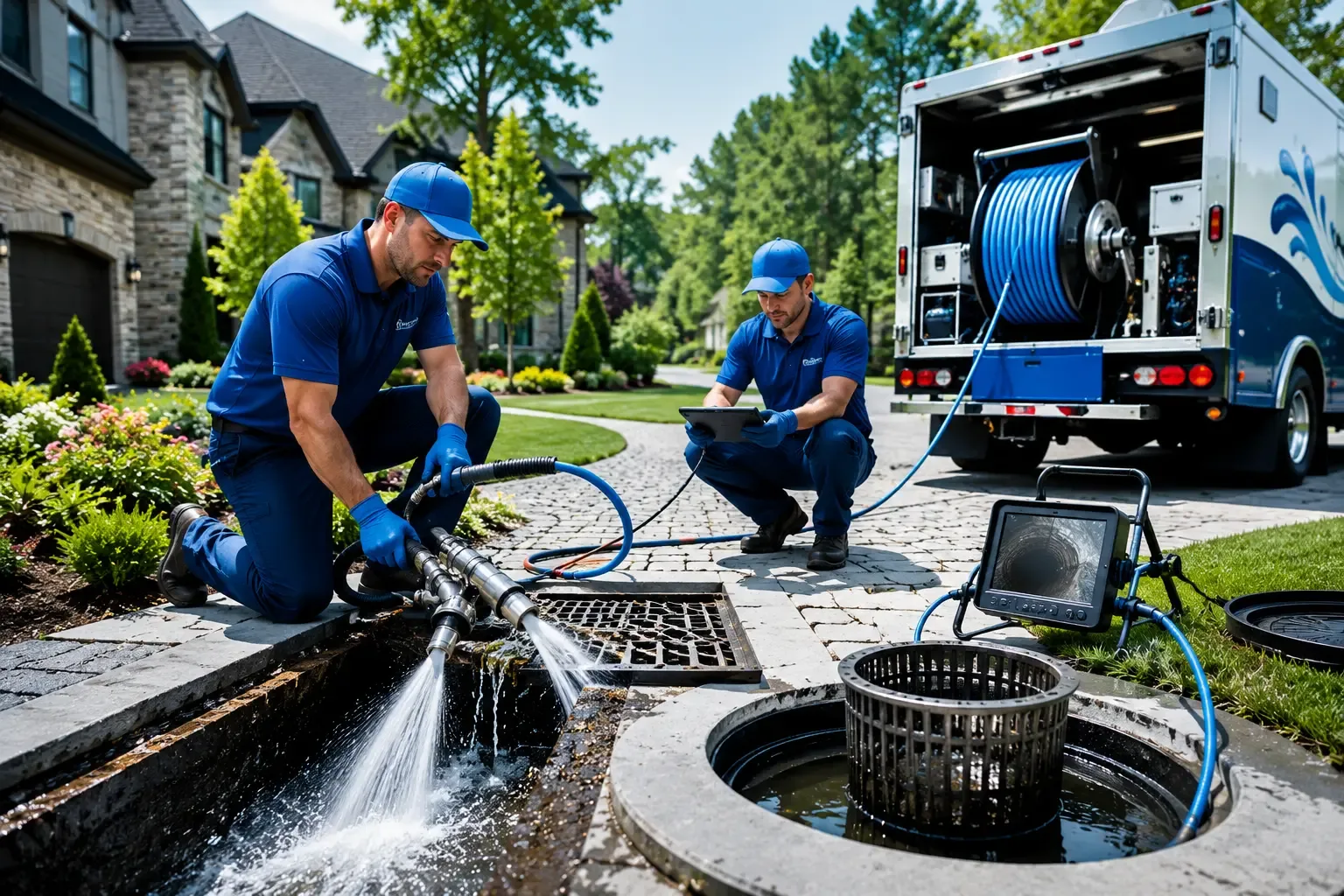 Local outdoor drain cleaning professionals in Thomasville, NC
